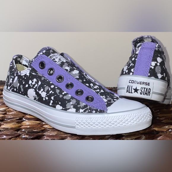 New converse sneakers custom design converse low top slip on converse all star - Picture 1 of 12